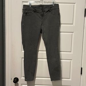 Torrid Denim Jeggings- Dark Grey Wash size 16R
